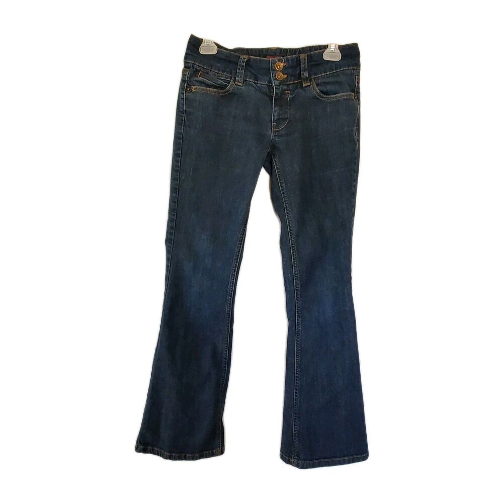 Miss‎ Selfridge Jeans Blue Womens Size 10r Flare Ankles